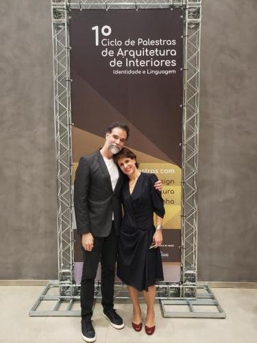 Presidente Daniel Mangabeira e Gabriela Müller